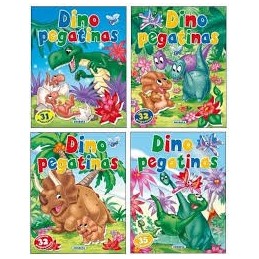 DINO PEGATINAS (4 TITULOS)