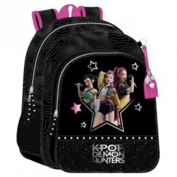 MOCHILA JUNIOR ADAPTABLE CARRO K-POP DEMON HUNTERS