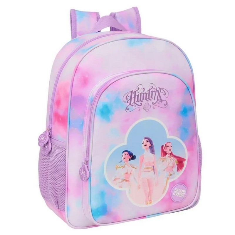 MOCHILA JUNIOR ADAPTABLE CARRO K-POP DEMON HUNTERS