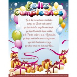 TARJETA FELICITACION CON FRASES