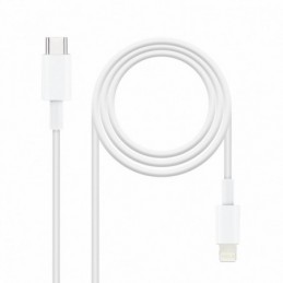 CABLE LIGHTNING AISENS USB C A USB C 2MT BLANCO