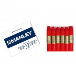CERA MANLEY NUMERO 35 ROJO CLASICO
