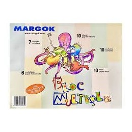 BLOC MANUALIDADES MARGOK MULTIPLE