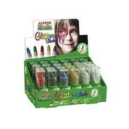 MAQUILLAJE ALPINO BARRAS PURPURINA GLITTER