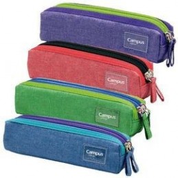 PORTATODO CAMPUS BICOLOR RECT 2 CREMA 2 COLORES