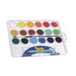 ACUARELA JOVI 18 COLORES CON PINCEL