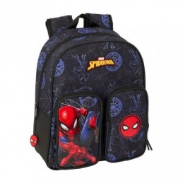 MOCHILA SAFTA INFANTIL BOL CARRO SPIDERMAN