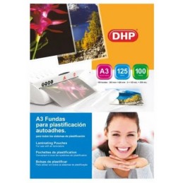 FUNDA PLASTIFICAR DHP 125MIC A3 303x426mm C100