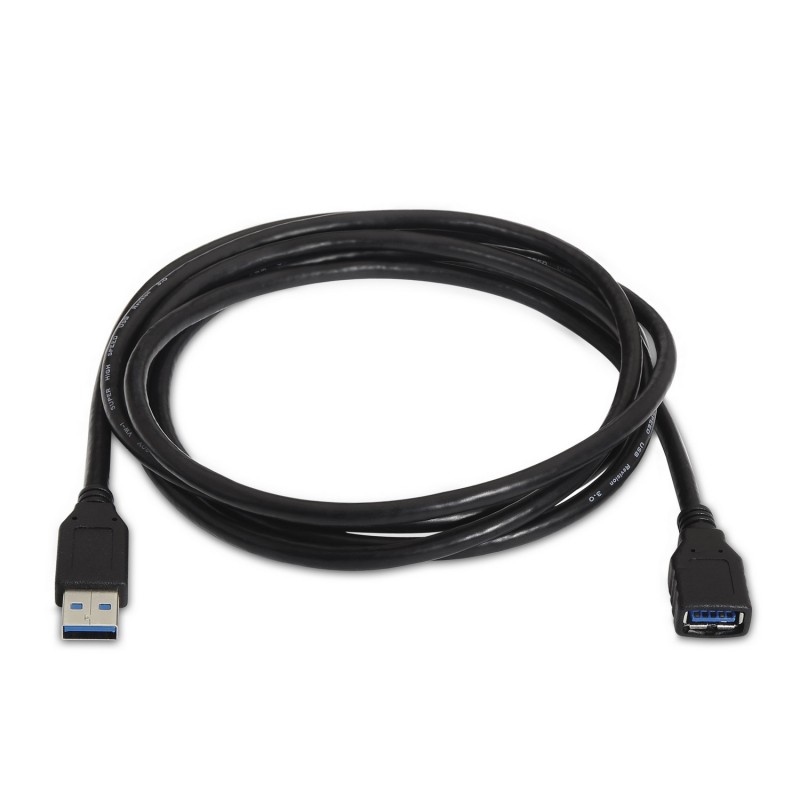 CABLE ALARGADOR USB 3.0 AISENS MACHO HEMBRA 1MT NE