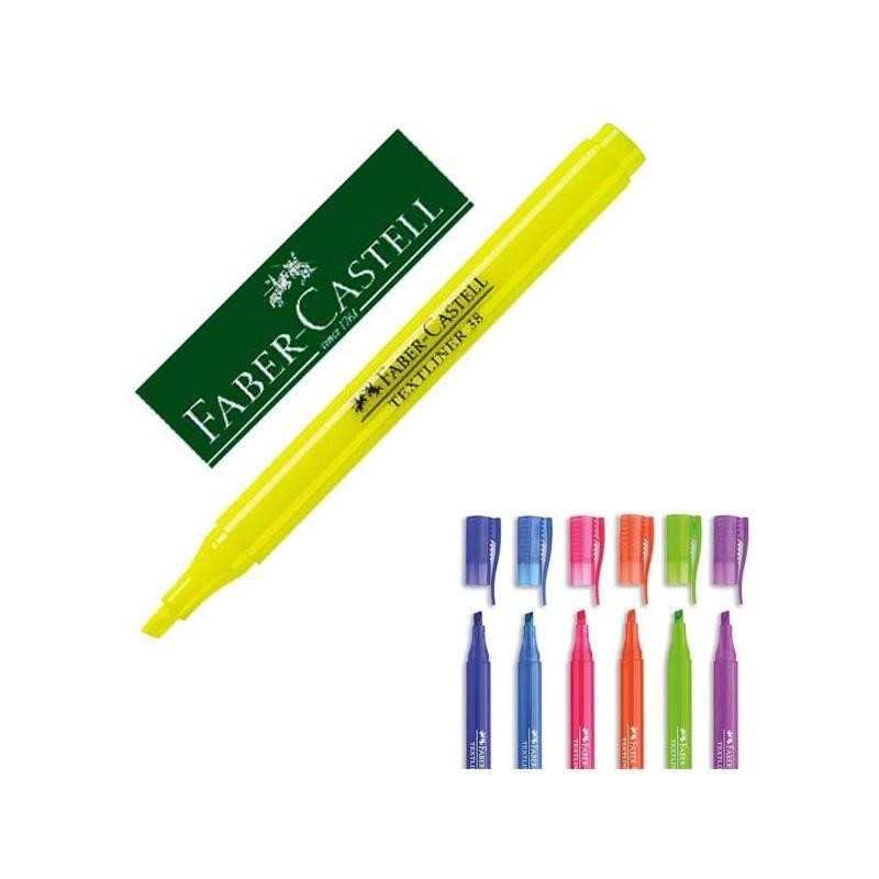 MARCADOR FLUORESCENTE FABER TEXTLINER 38 BOLSA 4U