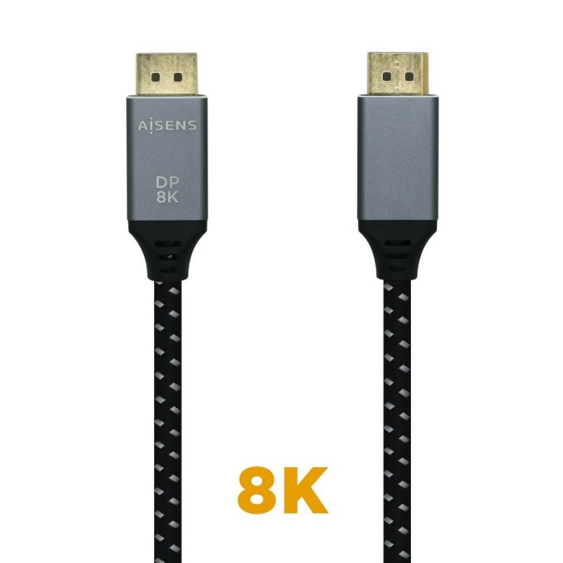 CABLE DISPLAY PORT 1.4 8K AISENS MACHO MACHO 1MT