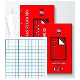 RECAMBIO FOLIO 100H 4/T RAYADO 46