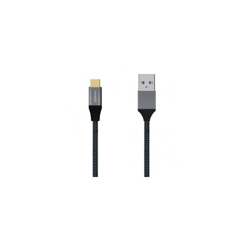 CABLE USB 3.1 AISENS USB TIPO C MACHO USB 1MT