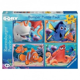 PUZZLE COLOREABLE BUSCANDO A DORY DISNEY 6 COLORES
