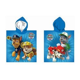 PONCHO TOALLA PATRULLA CANINA PAW PATROL