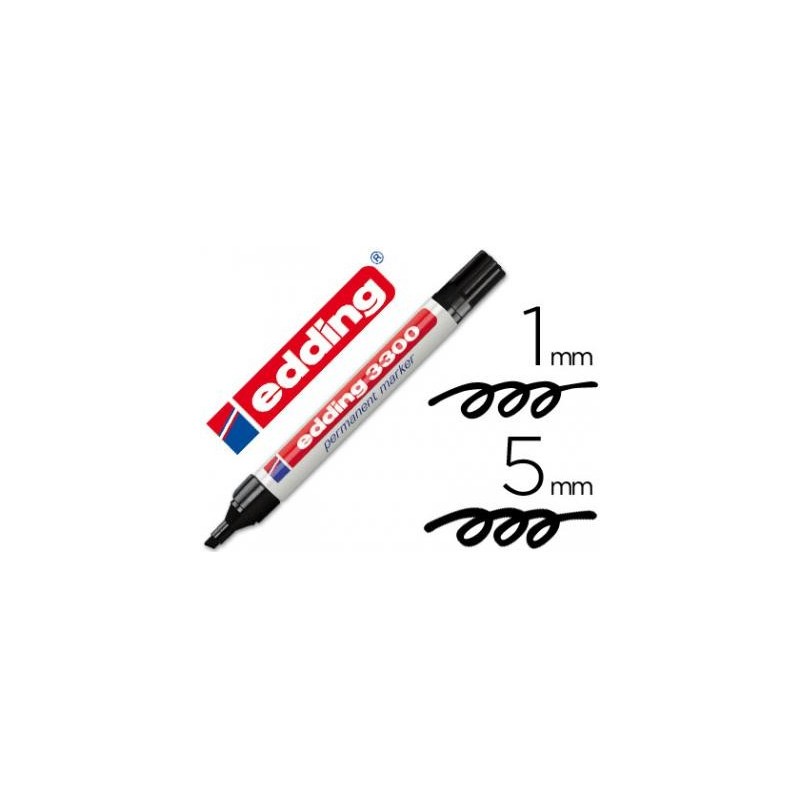 EDDING 3300 ROTULADOR PERMANENTE NEGRO