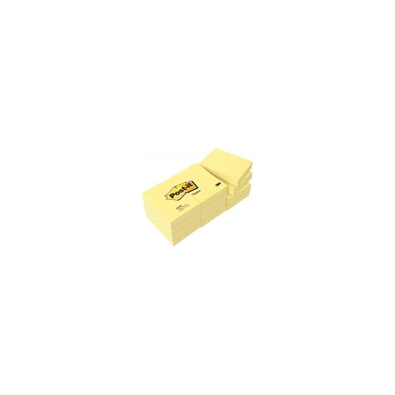 3 BLOC 100 NOTAS ADHESIVAS 50x38 AMARILLO
