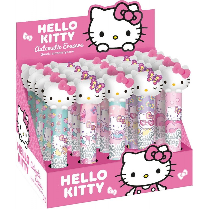 GOMA RETRACTIL HELLO KITTY
