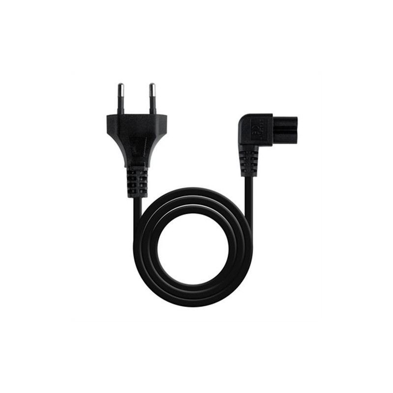 CABLE ALIMENTACION ACODADO C7 HEMBRA 3M NEGRO