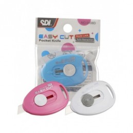 CUTTER RETRACTIL EASY CUT CUCHILLA RETRACTIL DE SE