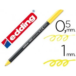 ROTULADOR EDDING 1200 COLOR FLUORESCENTE AMARILLO