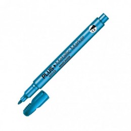 ROTULADOR PLUS METALIZADO EX108 AZUL