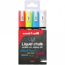 ESTUCHE MARCADOR UNI CHALK TIZA LIQUIDA 1.8-2.5MM