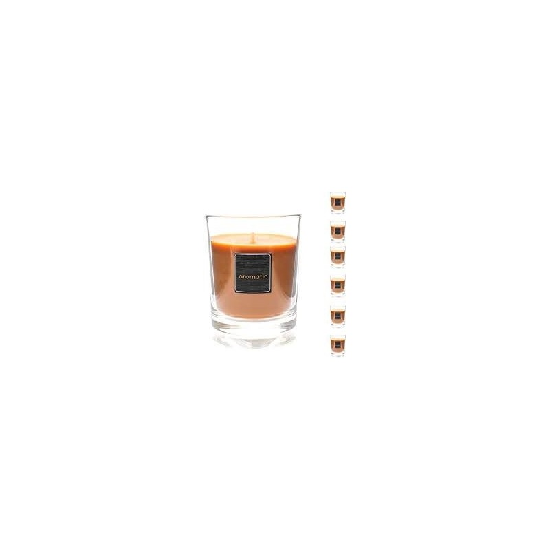 VELA CERA CRISTAL PERFUME RAMA