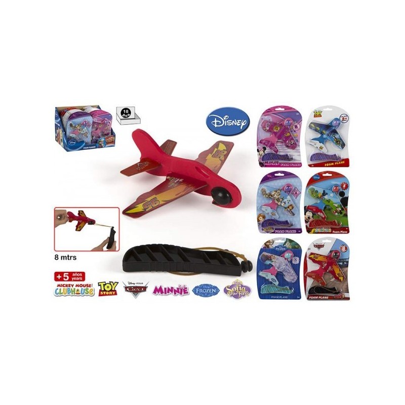 AVION PERSONAJES DISNEY FOAM SURTIDO