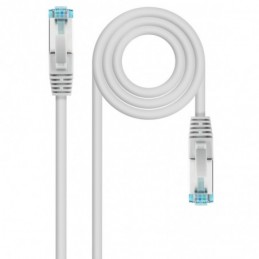 CABLE DE RED RJ45 SFTP NANOCABLE CAT.7 1.5MT GRIS