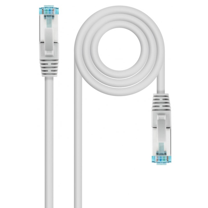 CABLE DE RED RJ45 SFTP NANOCABLE CAT.7 1.5MT GRIS