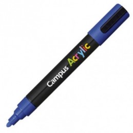 ROTULADOR CAMPUS ACRYLIC AZUL OSCURO 2MM