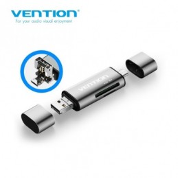 LECTOR DE TARJETAS EXTERNO VENTION CCJH0 USB 2.0
