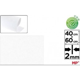GOMA EVA PURPURINA BIODEGRADABLE 40x60 BLANCO