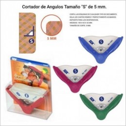 CORTADOR DE ANGULOS COLORES SURTIDOS