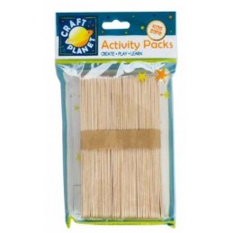 PALOS POLO MADERA ANCHO COLOR NATURAL 50UDS