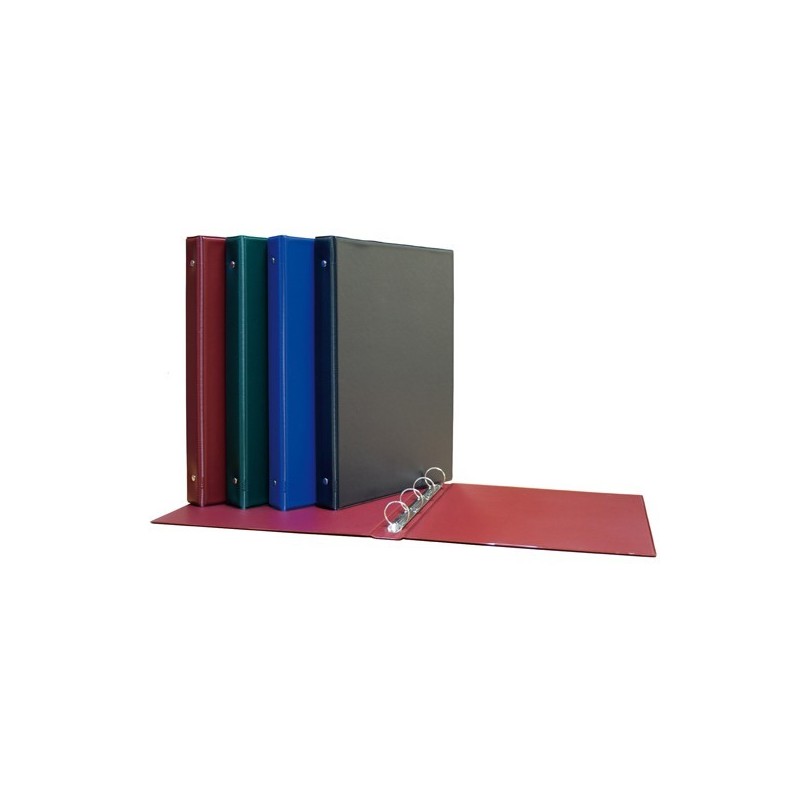 CARPETA FOLIO 4 ANILLAS COLOR PVC AZUL