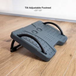 TOOQ REPOSAPIES AJUSTABLE CONFORT COLOR GRIS
