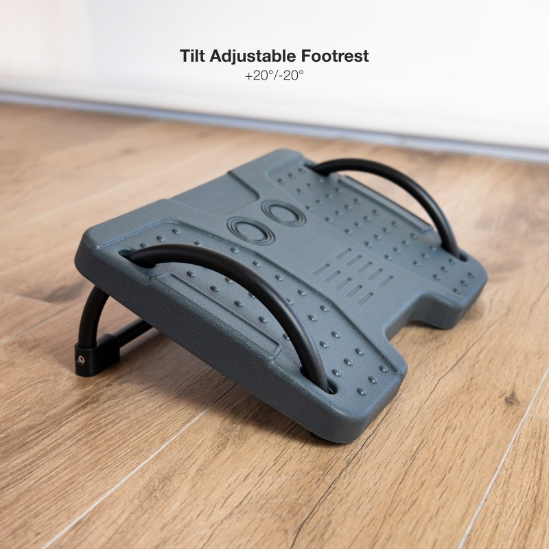 TOOQ REPOSAPIES AJUSTABLE CONFORT COLOR GRIS