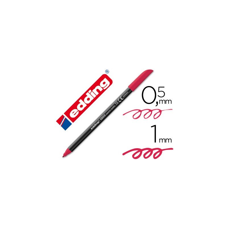 ROTULADOR EDDING 1200 COLOR CORAL