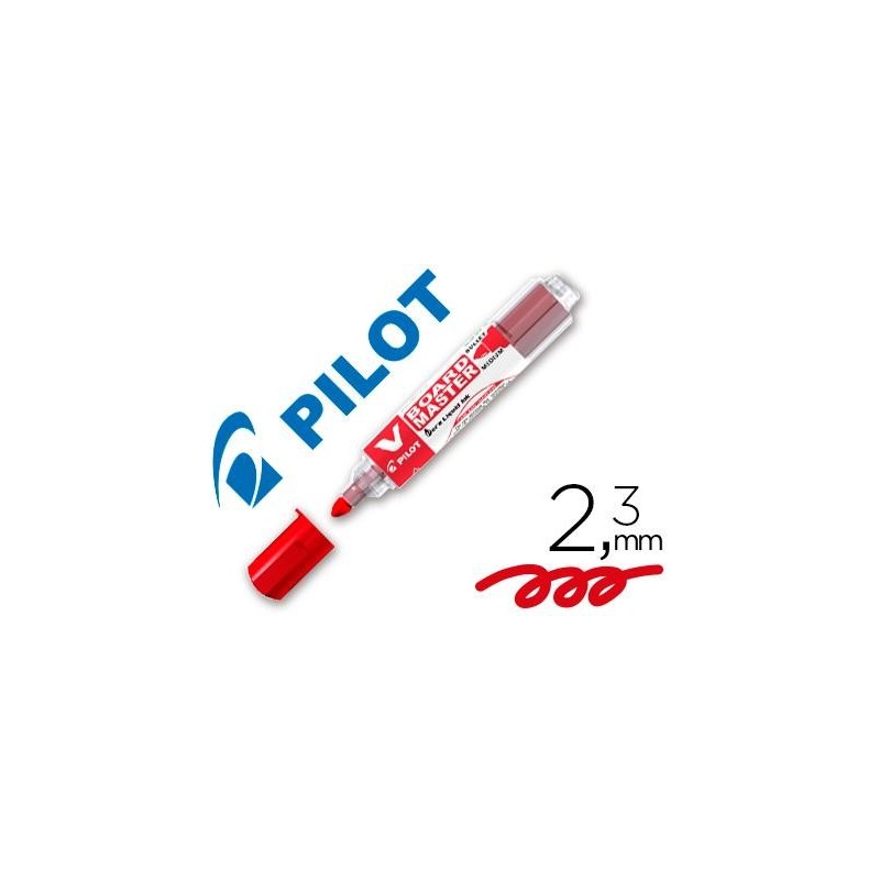 ROTULADOR PILOT PIZARRA V BOARD ROJO