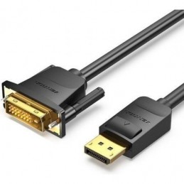 VENTION DISPLAYPORT MACHO DVI MACHO 1.5M NEGRO