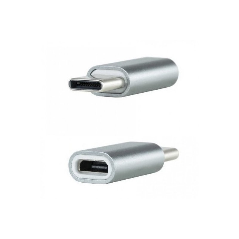 ADAPTADOR NANOCABLE MICRO USB MACHO A USB TIPO C