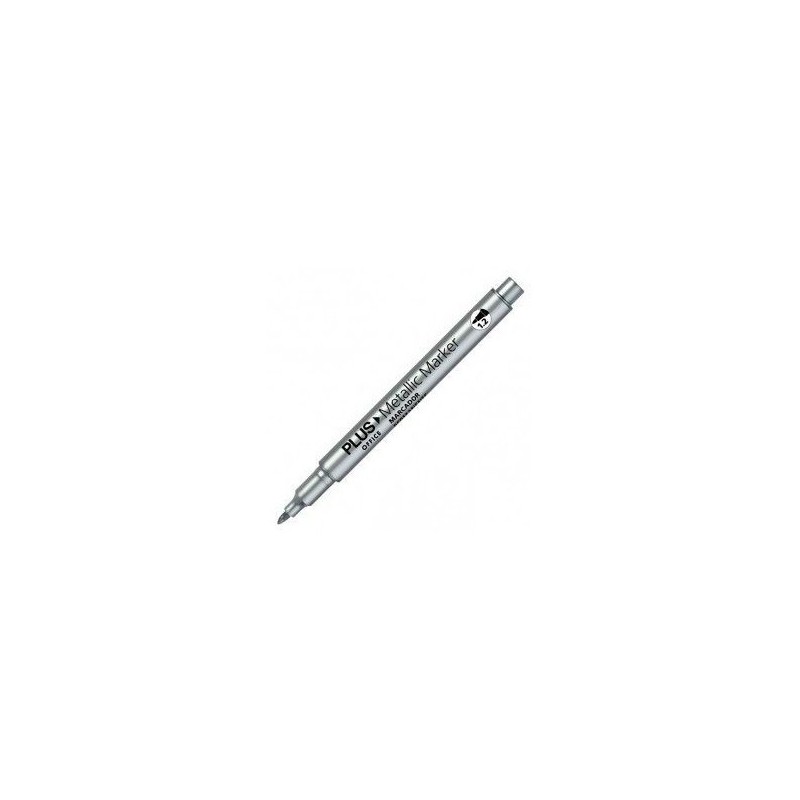 ROTULADOR PLUS METALIZADO EX108 PLATA