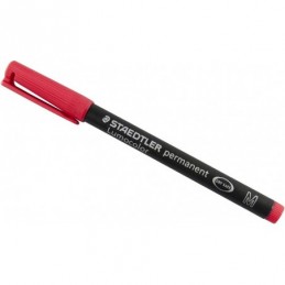 ROTULADOR LUMOCOLOR 317 MEDIO ROJO
