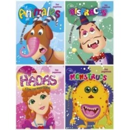 CREA TUS CARAS LOCAS 4 TITULOS