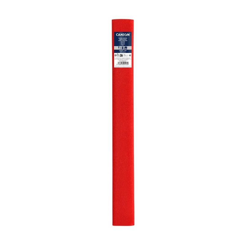 PAPEL CREPE PINOCHO CANSON 30GR 0.5x2.5 ROJO