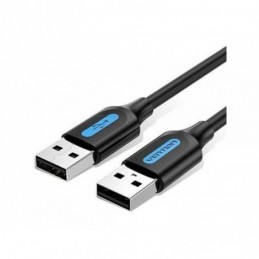 CABLE USB 2.0 VENTION USB MACHO MACHO 1M NEGRO