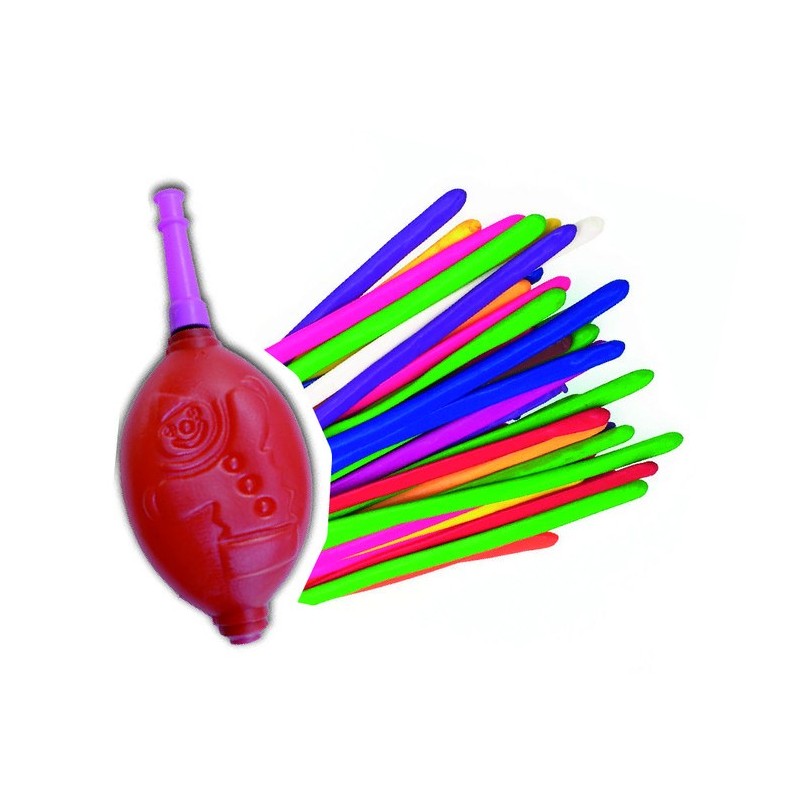 GLOBO 5CM BOLSA 12 UNID. MODELAR CON MINIBOMBA