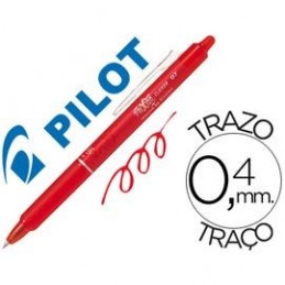 BOLIGRAFO PILOT FRIXION CLICKER ROJO